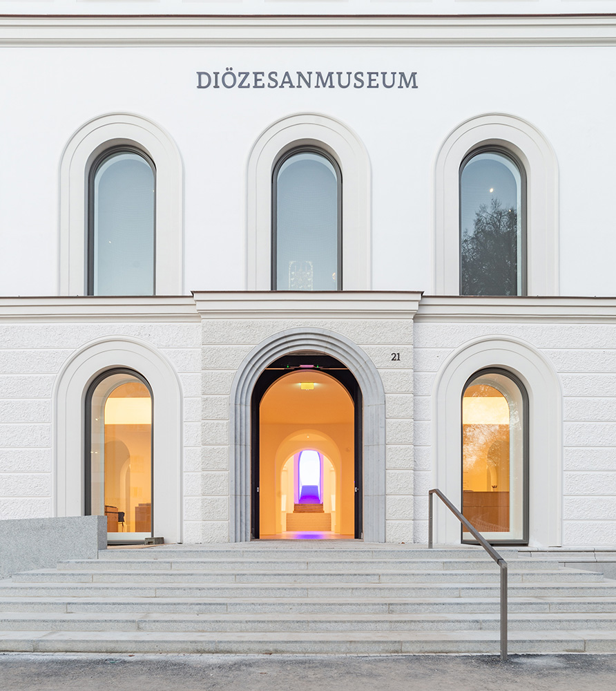 Eingang zum Diözesanmuseum Freising
