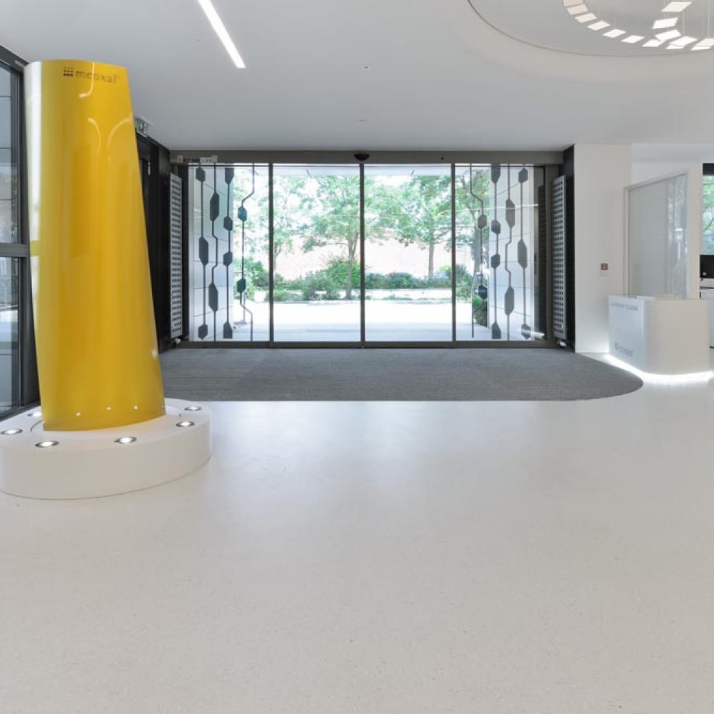 Merck Darmstadt Foyer Eingangsbereich Pavinodis® vario Terrazzo